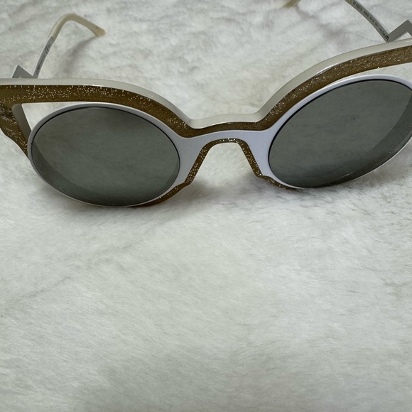 Fendi Glittering Gold Sunglasses main image 4